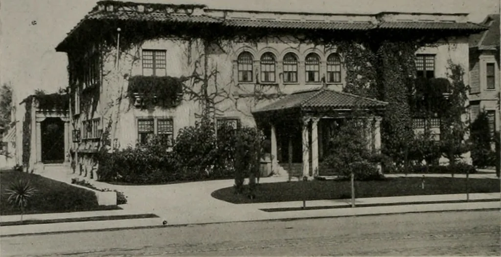 An illustration from The Architect & engineer of California and the Pacific Coast, 1905, leaf 67