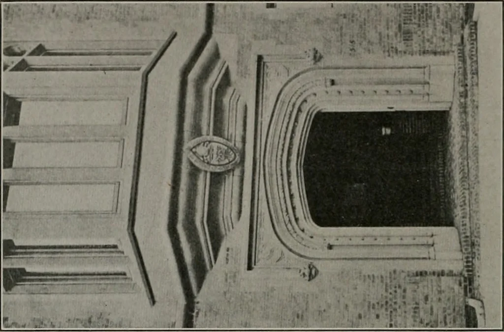 An illustration from The Architect & engineer of California and the Pacific Coast, 1905, leaf 77