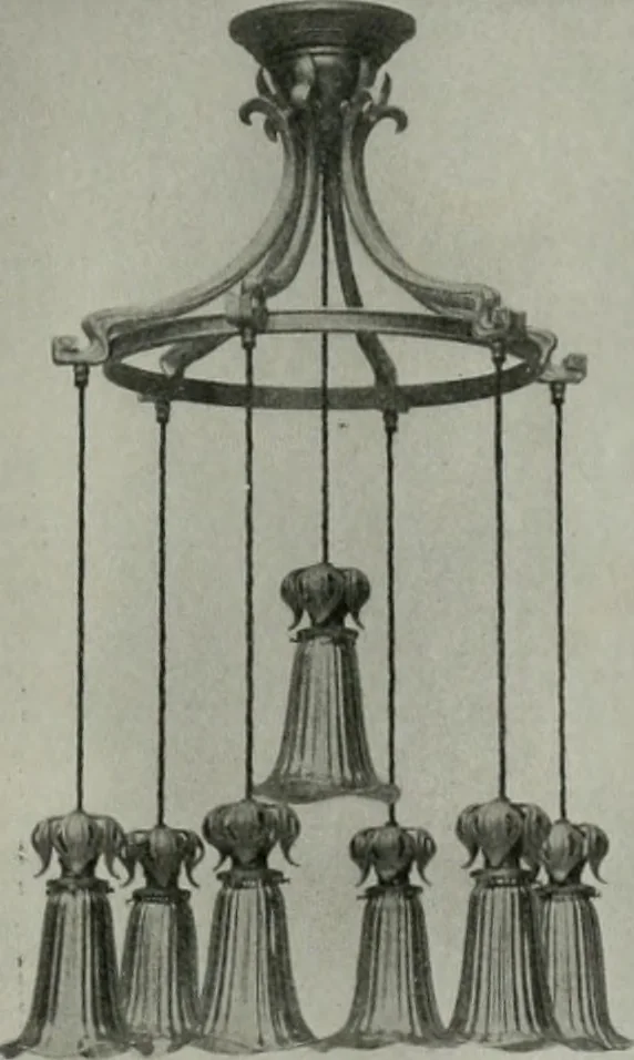 An illustration from The Architect & engineer of California and the Pacific Coast, 1905, leaf 96