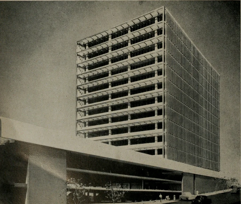 An illustration from Architect and engineer, 1905, leaf 13