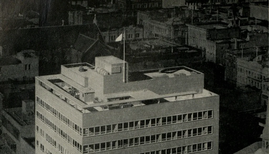 An illustration from Architect and engineer, 1905, leaf 159