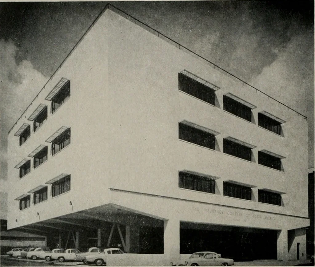 An illustration from Architect and engineer, 1905, leaf 163