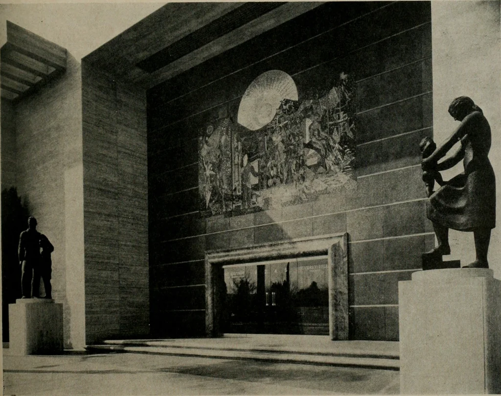 An illustration from Architect and engineer, 1905, leaf 206