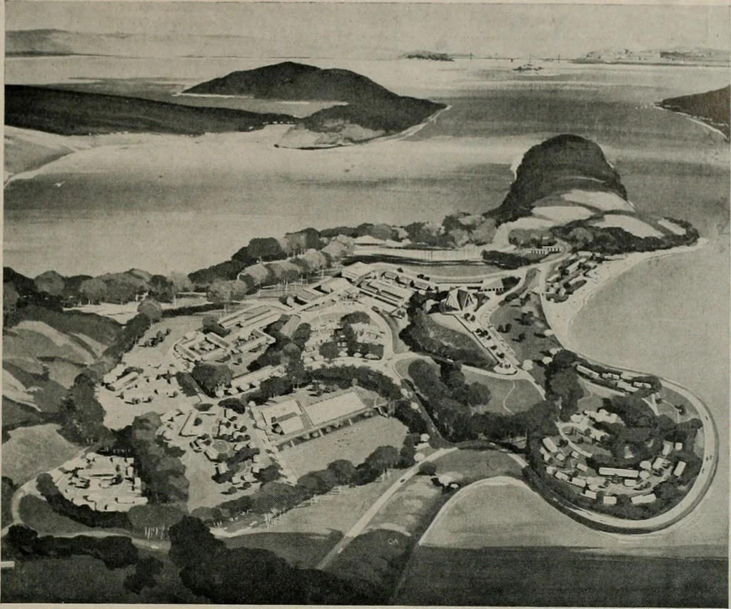 An illustration from Architect and engineer, 1905, leaf 252