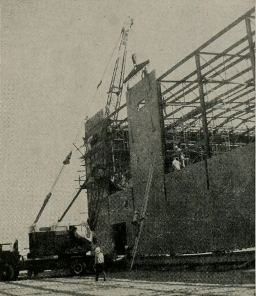 An illustration from Architect and engineer, 1905, leaf 272