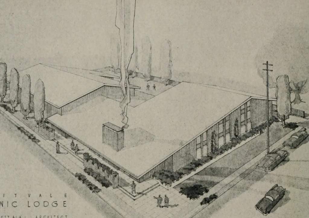 An illustration from Architect and engineer, 1905, leaf 309