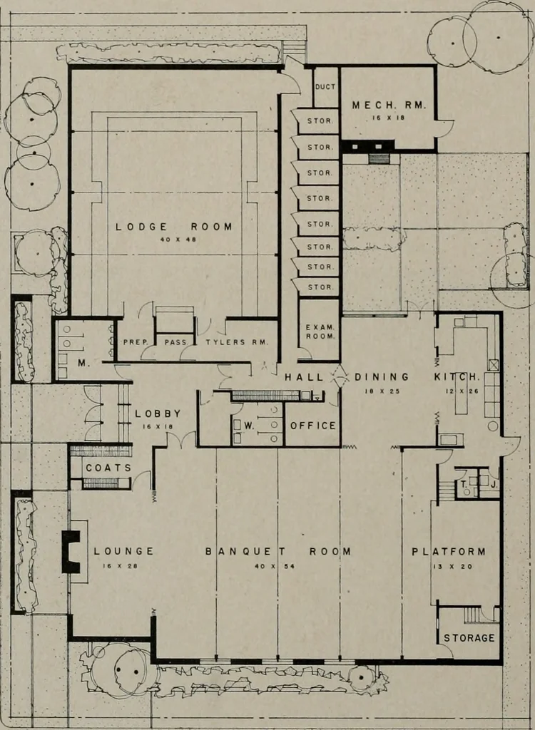 An illustration from Architect and engineer, 1905, leaf 311