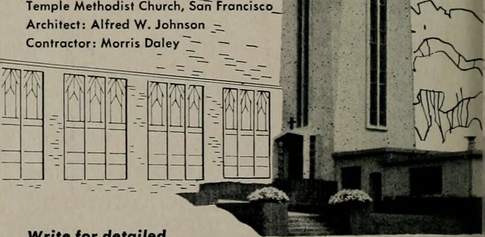 An illustration from Architect and engineer, 1905, leaf 381