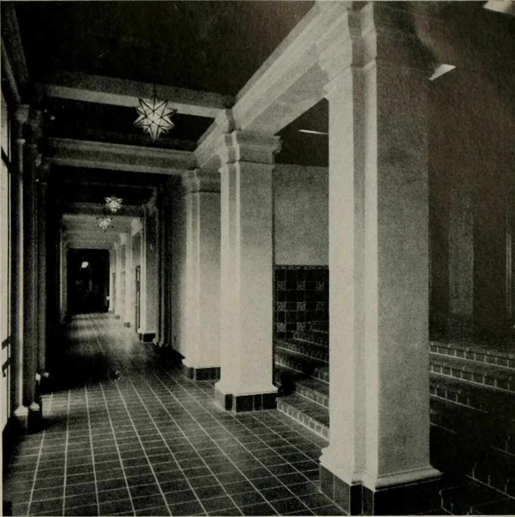 An illustration from Architect and engineer, 1905, leaf 408