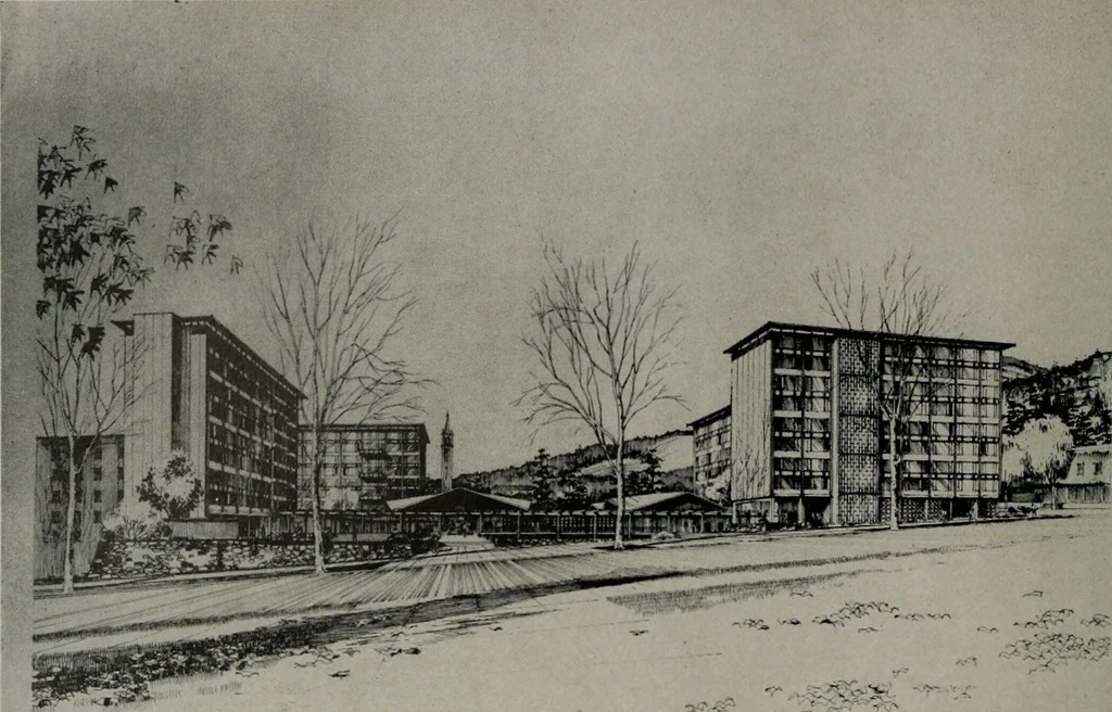 An illustration from Architect and engineer, 1905, leaf 411