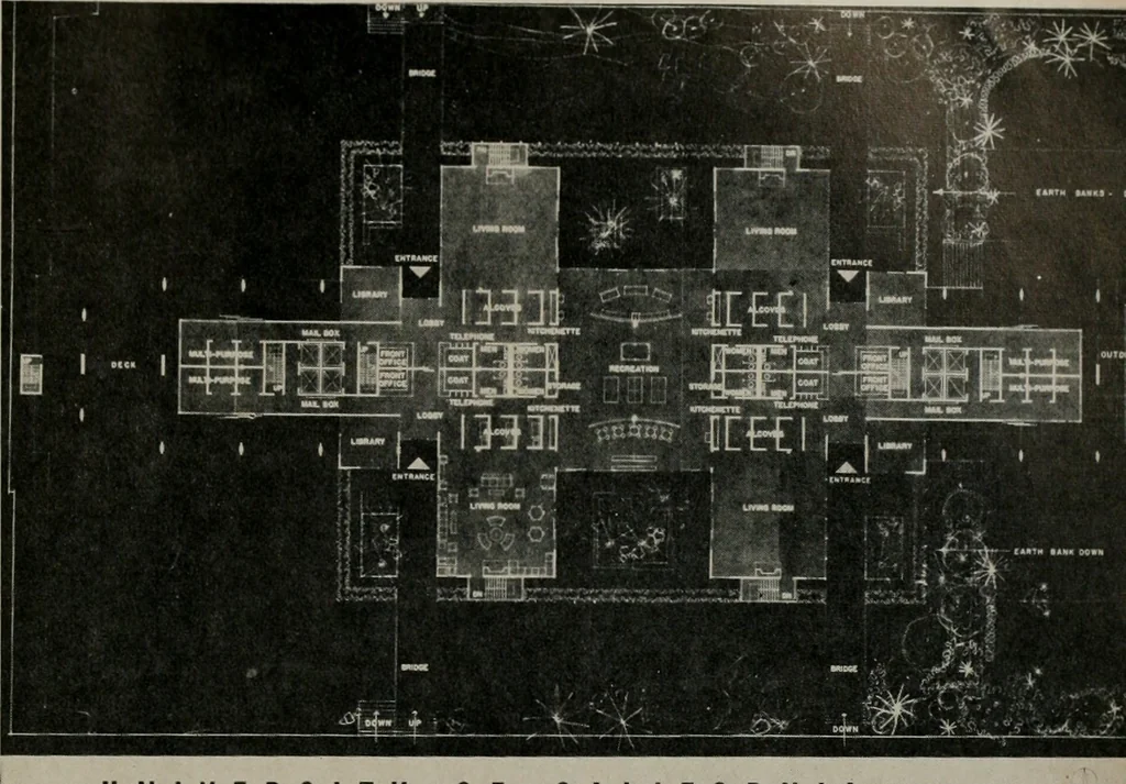 An illustration from Architect and engineer, 1905, leaf 414