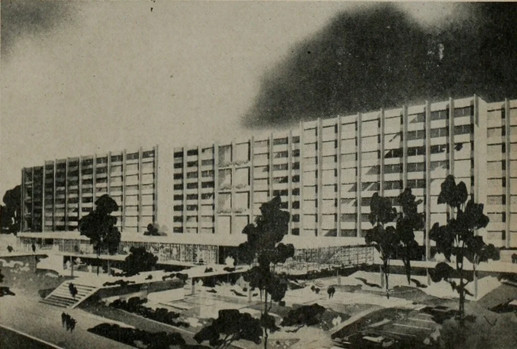 An illustration from Architect and engineer, 1905, leaf 414