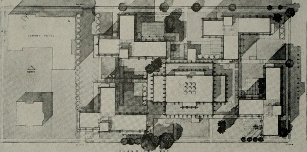 An illustration from Architect and engineer, 1905, leaf 415