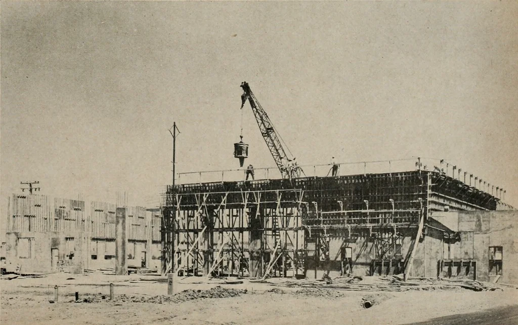 An illustration from Architect and engineer, 1905, leaf 134
