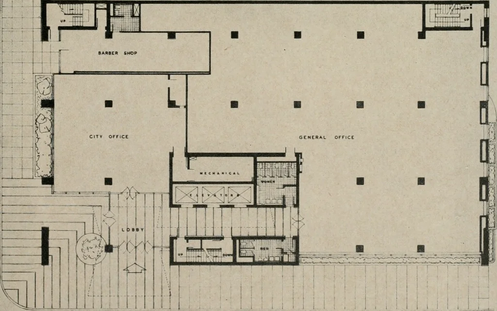 An illustration from Architect and engineer, 1905, leaf 174