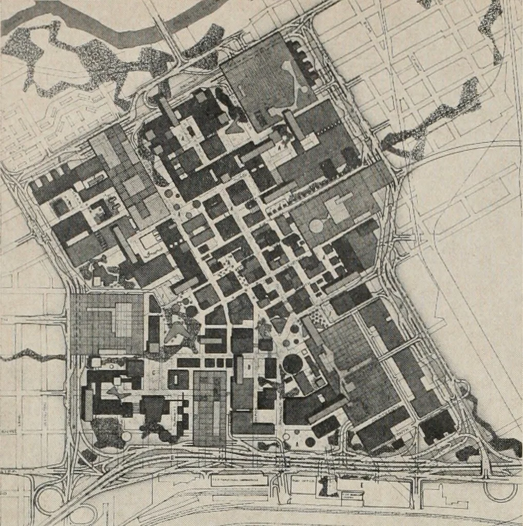 An illustration from Architect and engineer, 1905, leaf 21