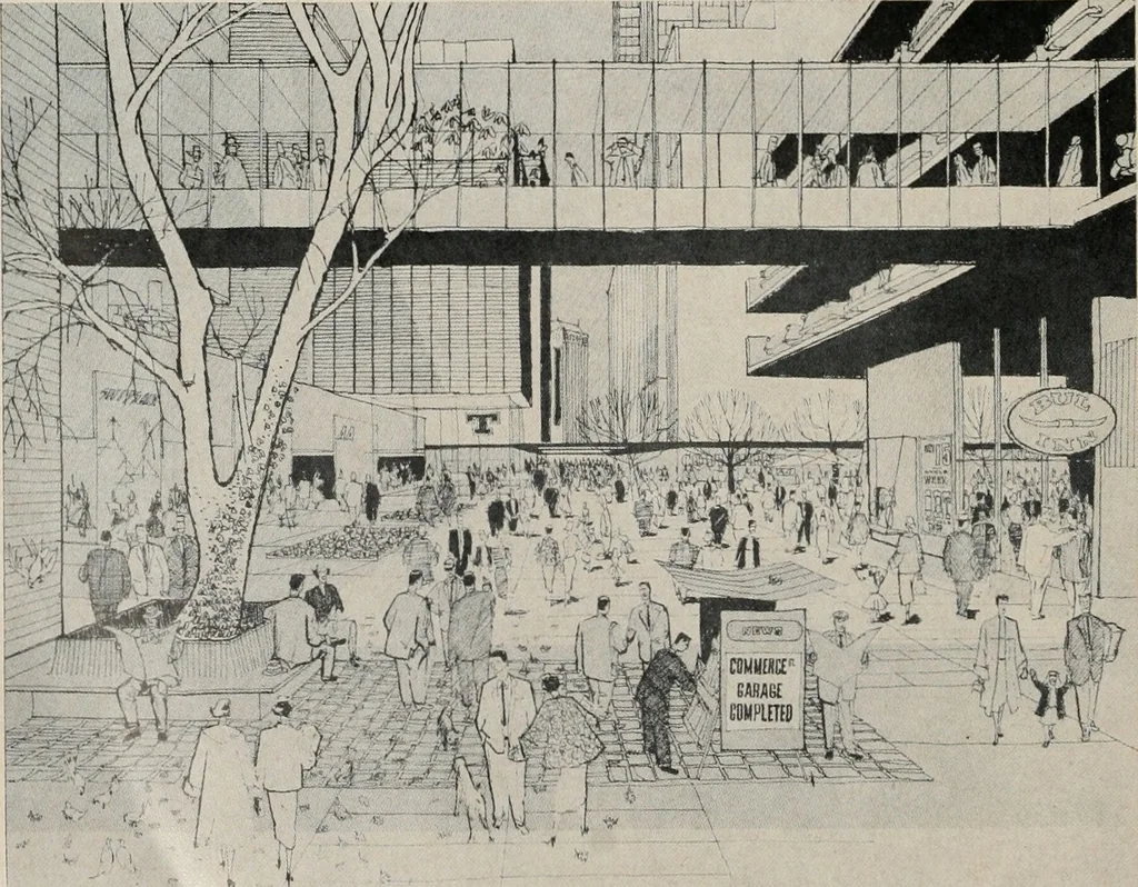 An illustration from Architect and engineer, 1905, leaf 21