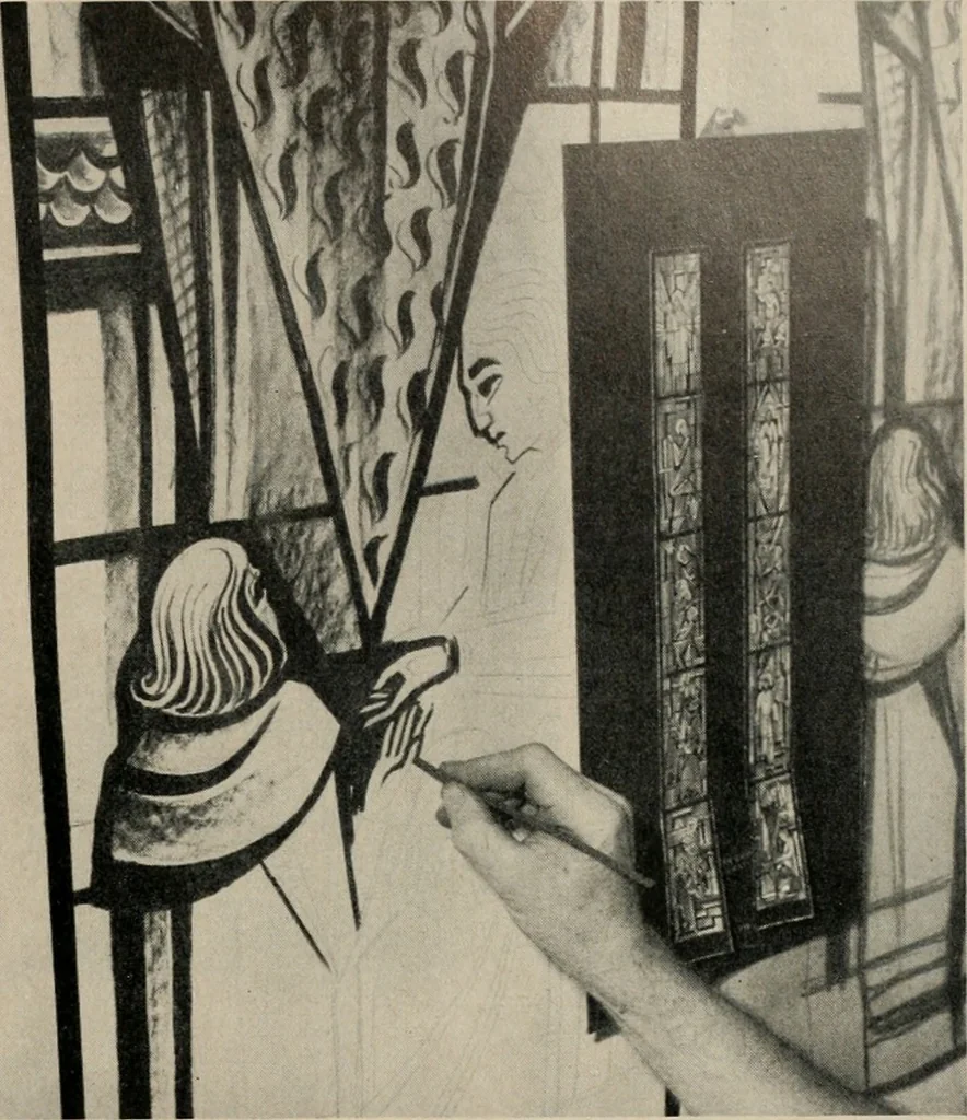 An illustration from Architect and engineer, 1905, leaf 224