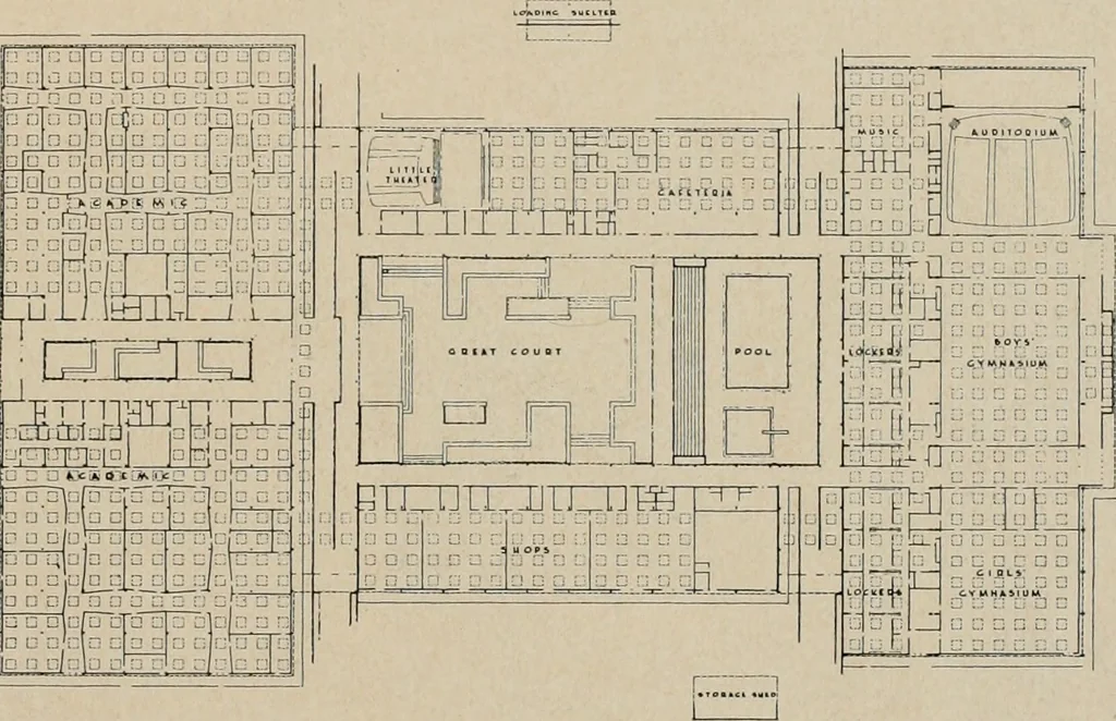 An illustration from Architect and engineer, 1905, leaf 282