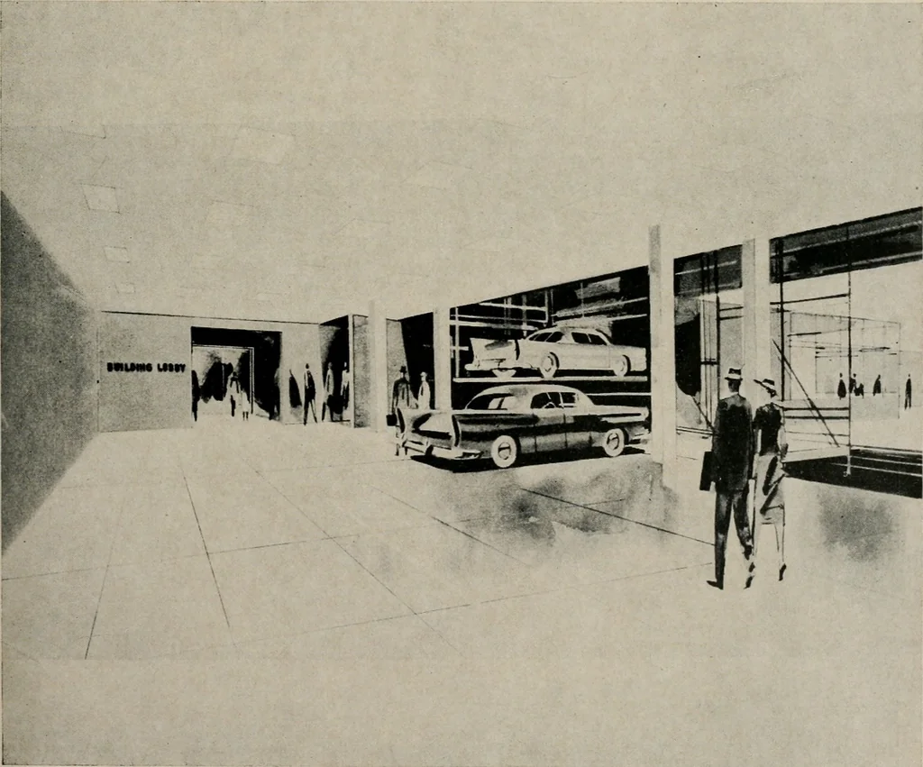 An illustration from Architect and engineer, 1905, leaf 388