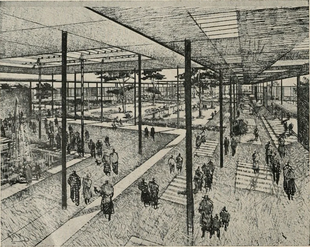 An illustration from Architect and engineer, 1905, leaf 393