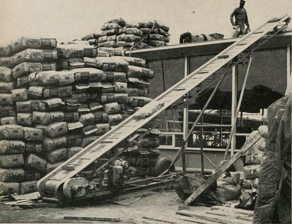 An illustration from Architect and engineer, 1905, leaf 445