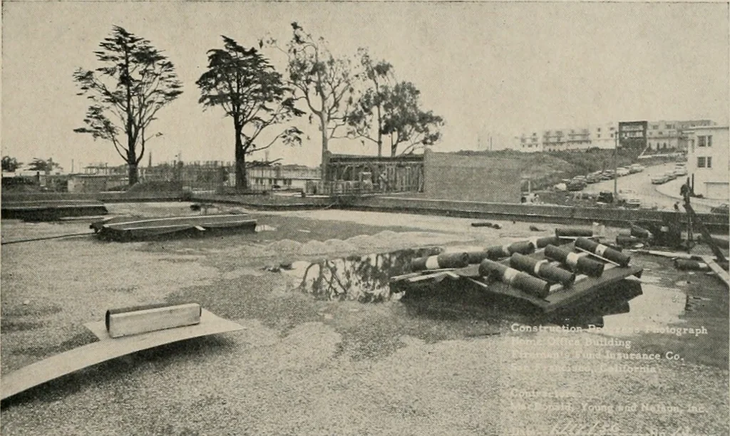 An illustration from Architect and engineer, 1905, leaf 446