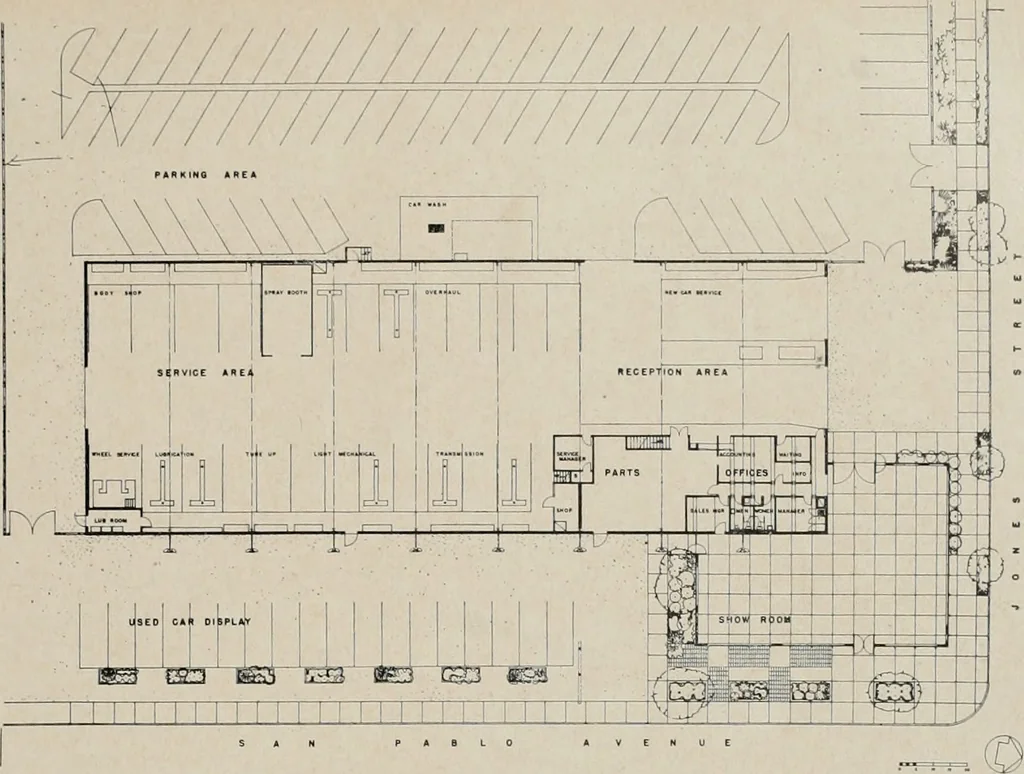 An illustration from Architect and engineer, 1905, leaf 448