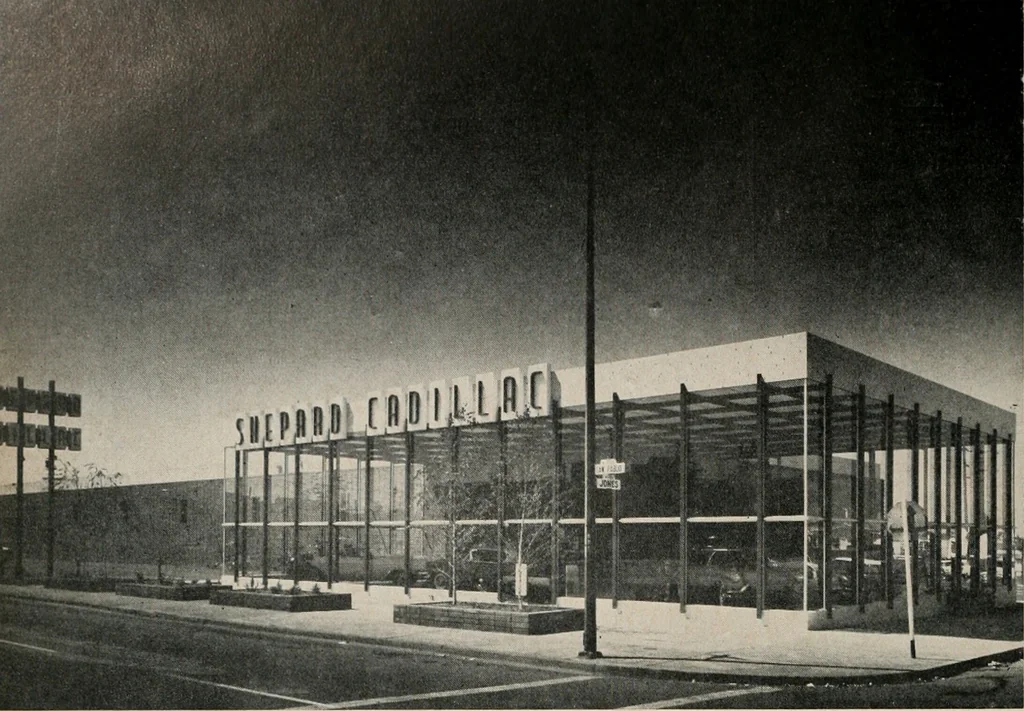 An illustration from Architect and engineer, 1905, leaf 549