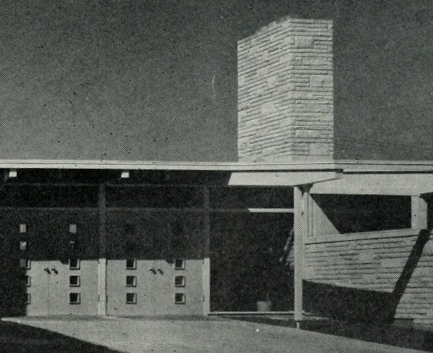 An illustration from Architect and engineer, 1905, leaf 584