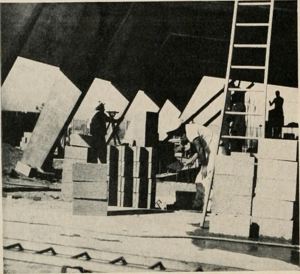 An illustration from Architect and engineer, 1905, leaf 589