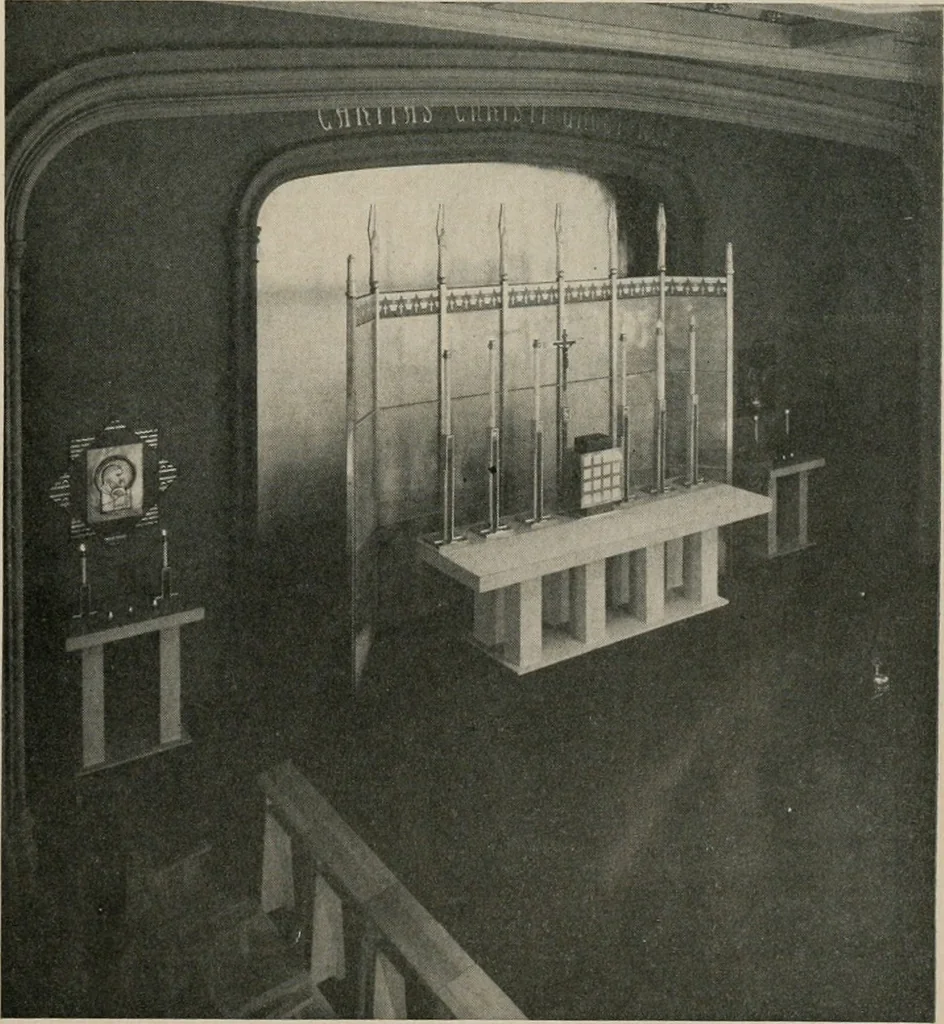 An illustration from Architect and engineer, 1905, leaf 598
