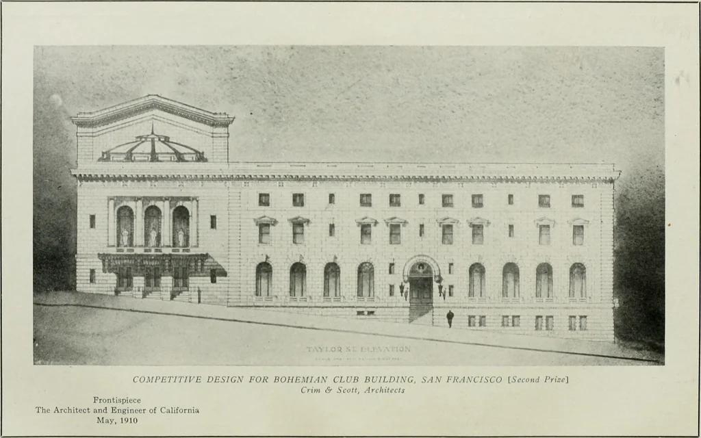 An illustration from The Architect & engineer of California and the Pacific Coast, 1905, leaf 11