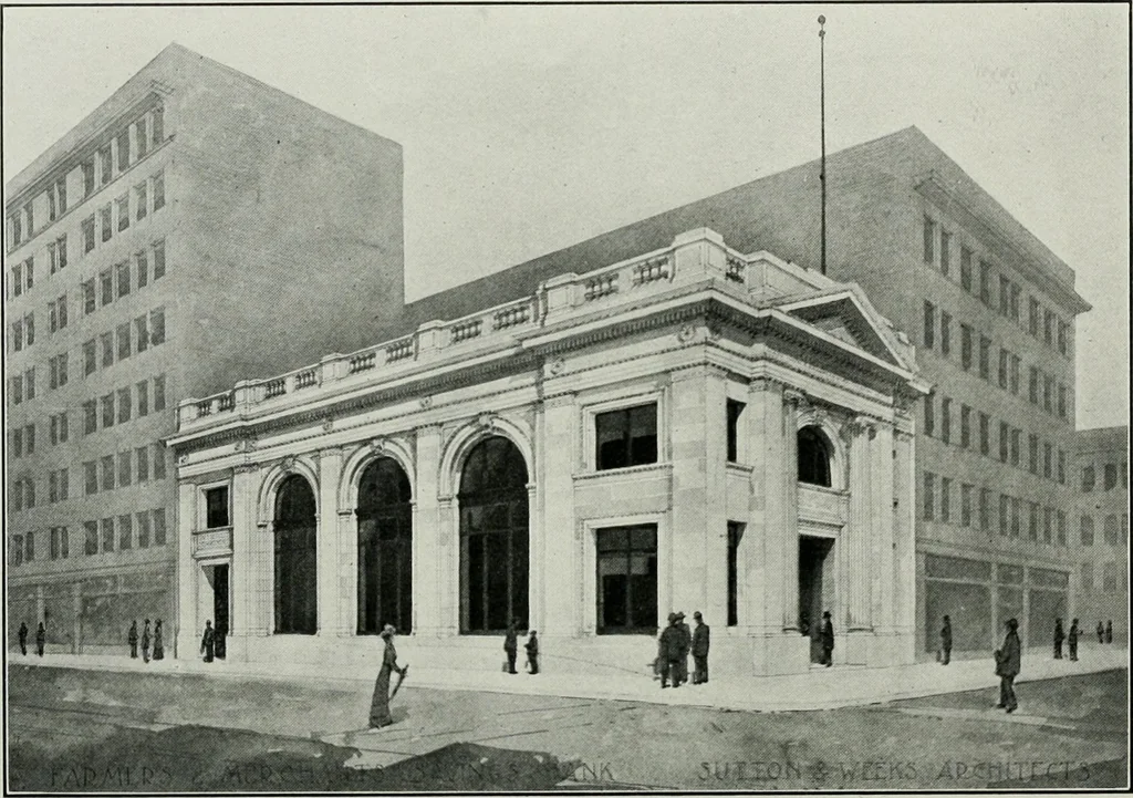 An illustration from The Architect & engineer of California and the Pacific Coast, 1905, leaf 117