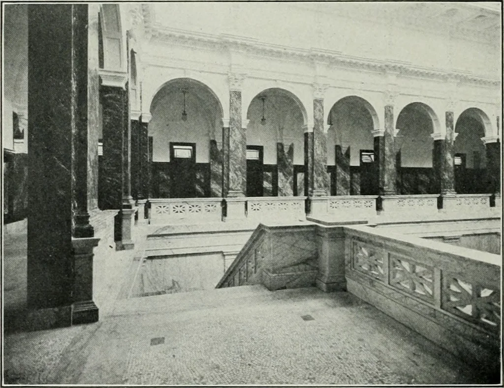 An illustration from The Architect & engineer of California and the Pacific Coast, 1905, leaf 121