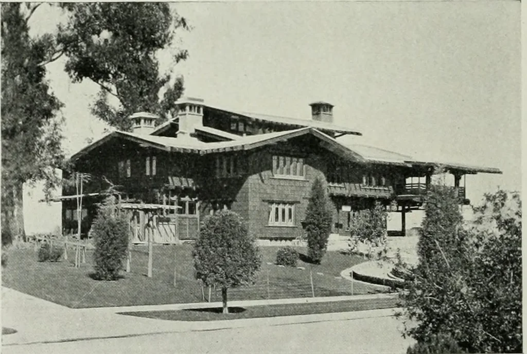 An illustration from The Architect & engineer of California and the Pacific Coast, 1905, leaf 139