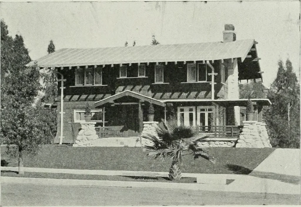 An illustration from The Architect & engineer of California and the Pacific Coast, 1905, leaf 140