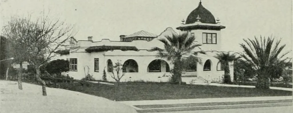 An illustration from The Architect & engineer of California and the Pacific Coast, 1905, leaf 143