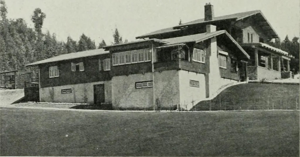 An illustration from The Architect & engineer of California and the Pacific Coast, 1905, leaf 143