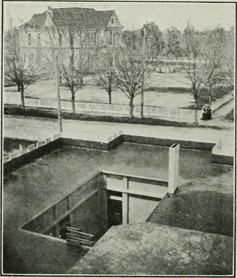 An illustration from The Architect & engineer of California and the Pacific Coast, 1905, leaf 157