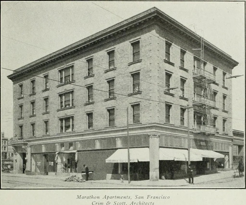 An illustration from The Architect & engineer of California and the Pacific Coast, 1905, leaf 16