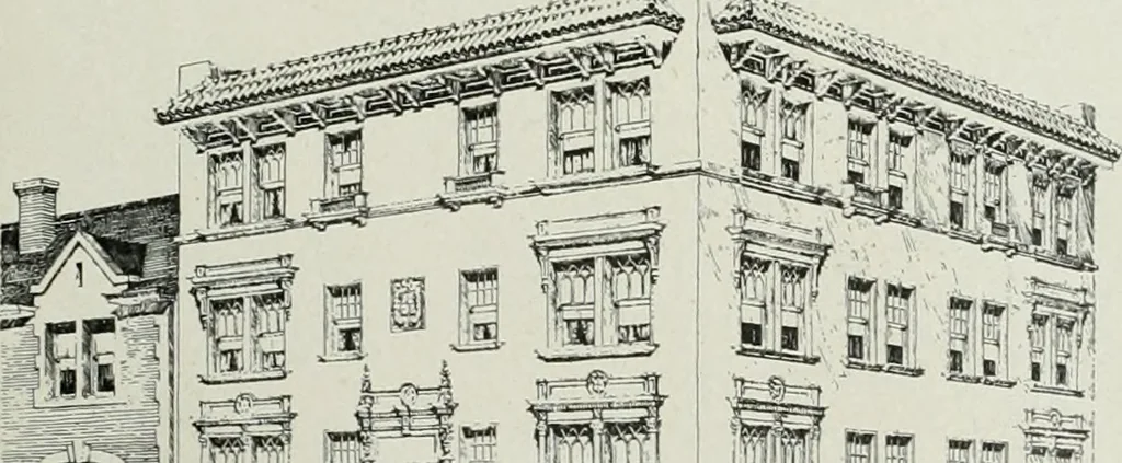 An illustration from The Architect & engineer of California and the Pacific Coast, 1905, leaf 16