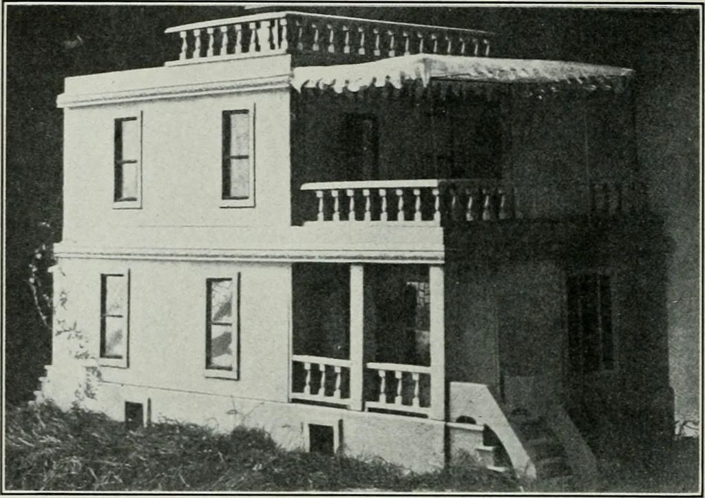 An illustration from The Architect & engineer of California and the Pacific Coast, 1905, leaf 167