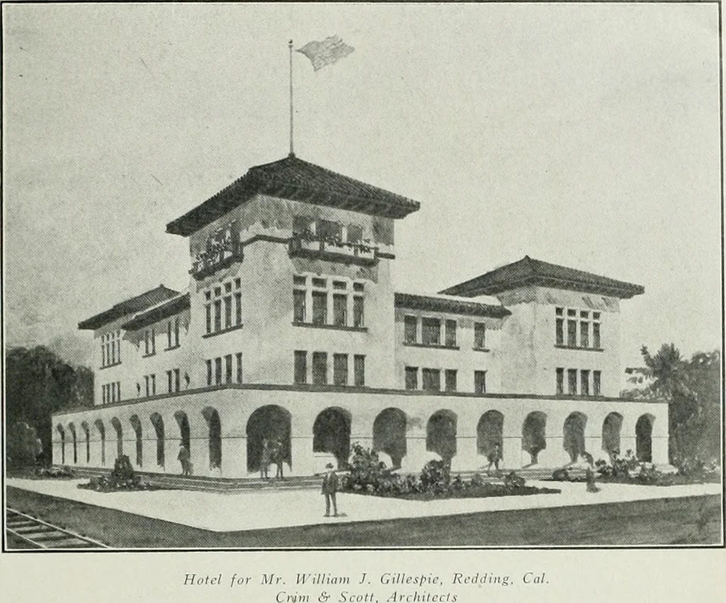 An illustration from The Architect & engineer of California and the Pacific Coast, 1905, leaf 20
