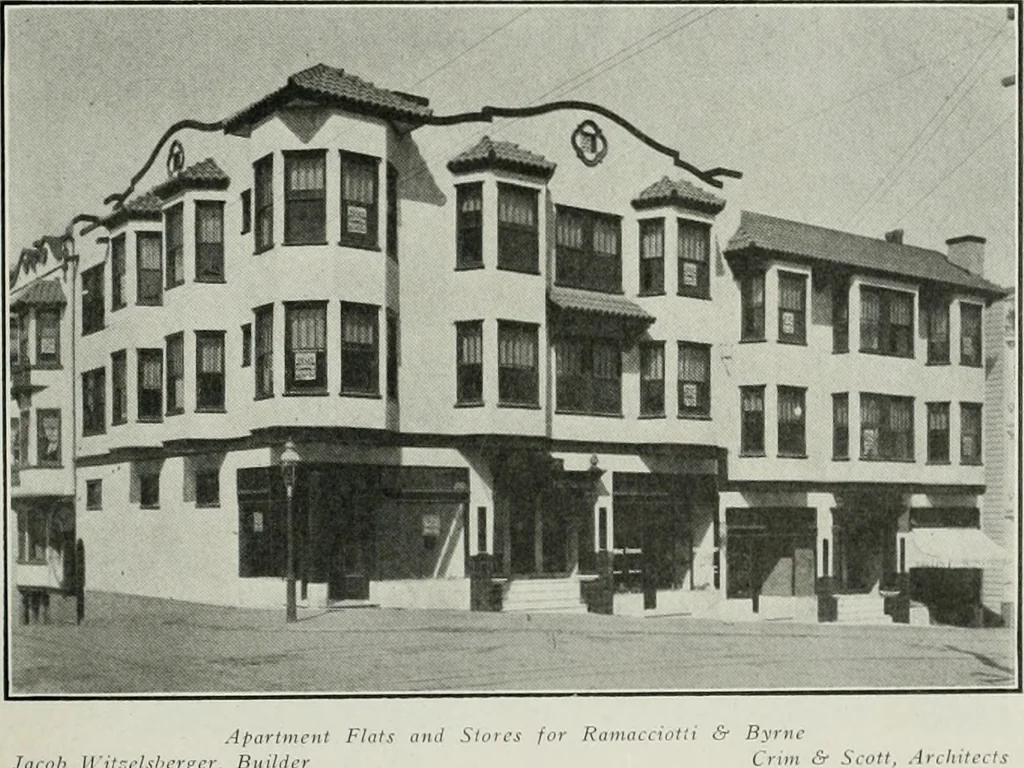 An illustration from The Architect & engineer of California and the Pacific Coast, 1905, leaf 20