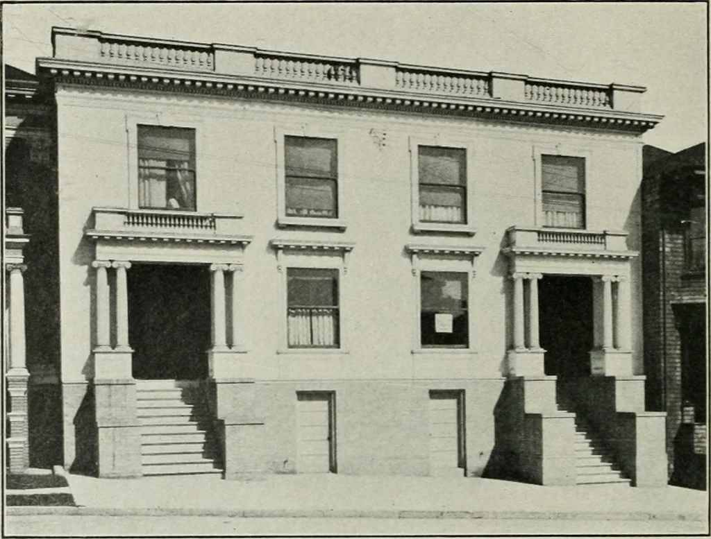 An illustration from The Architect & engineer of California and the Pacific Coast, 1905, leaf 21