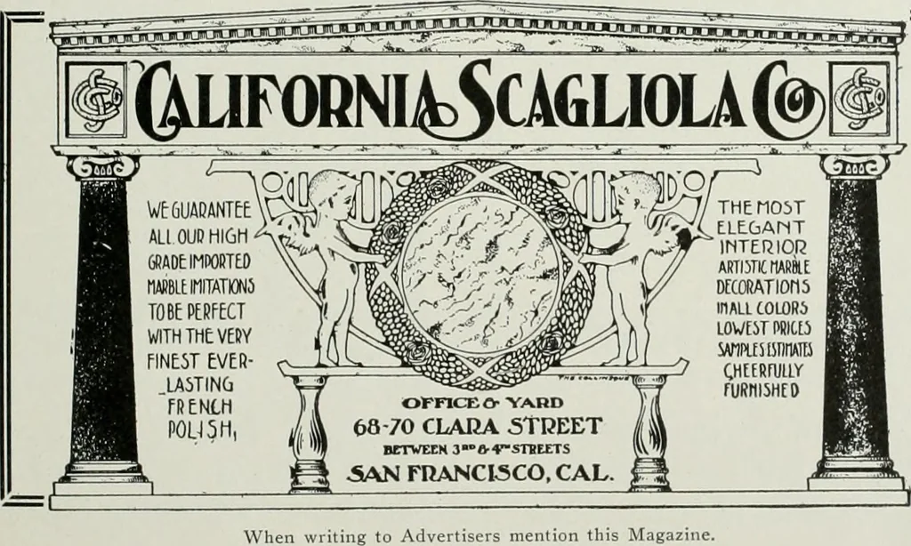 An illustration from The Architect & engineer of California and the Pacific Coast, 1905, leaf 214