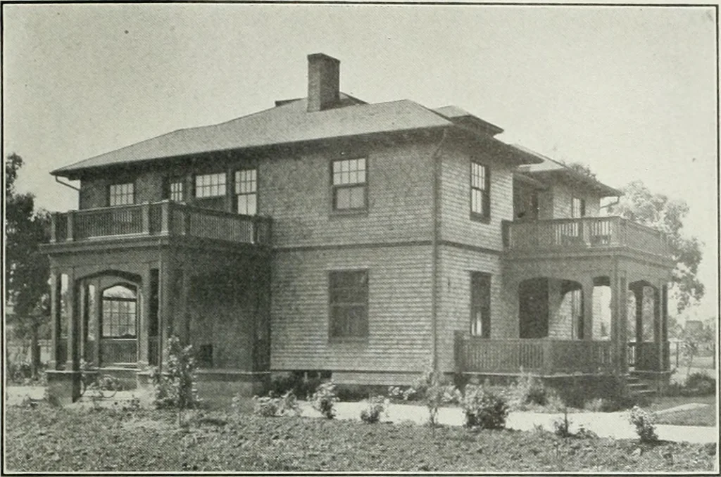 An illustration from The Architect & engineer of California and the Pacific Coast, 1905, leaf 24