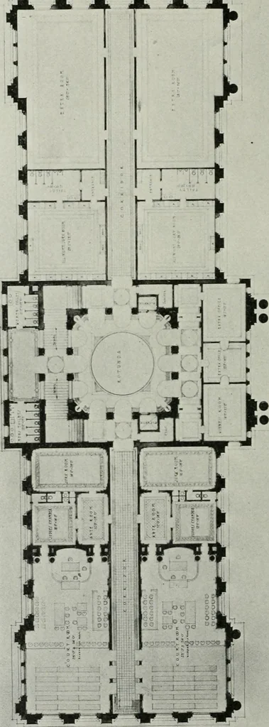 An illustration from The Architect & engineer of California and the Pacific Coast, 1905, leaf 243