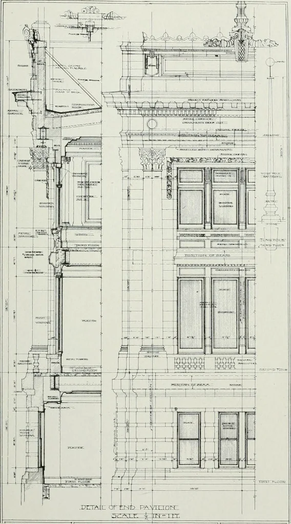 An illustration from The Architect & engineer of California and the Pacific Coast, 1905, leaf 246